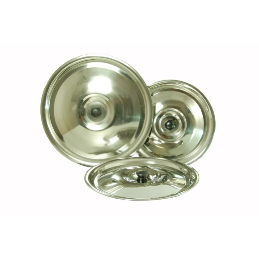 Deckel Inox Øca. 37-48cm
